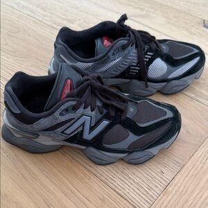 New Balance Black and Gray Athletic Sneakers